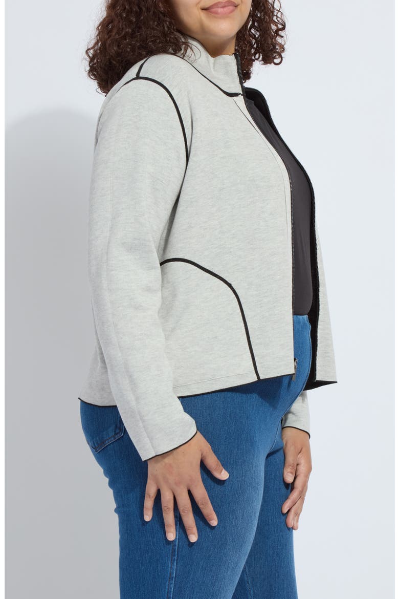 Reversible Zip Up Cardigan, Alternate, color, BLACK