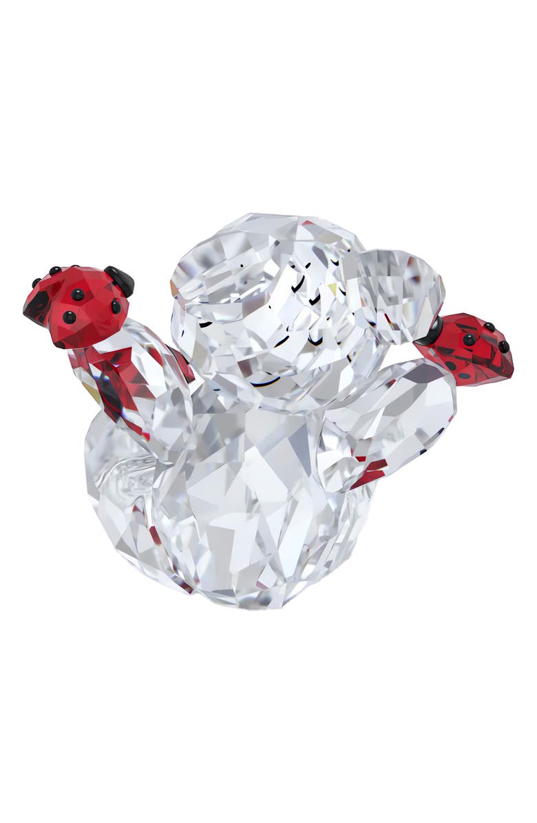 Swarovski Kris Bear Good Luck Bear Crystal Figurine, Alternate, color, Crystal Multi