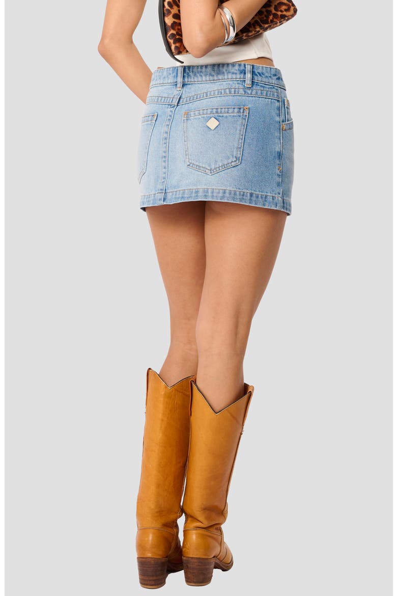 Denim Skirt, Alternate, color, JODY BLUE