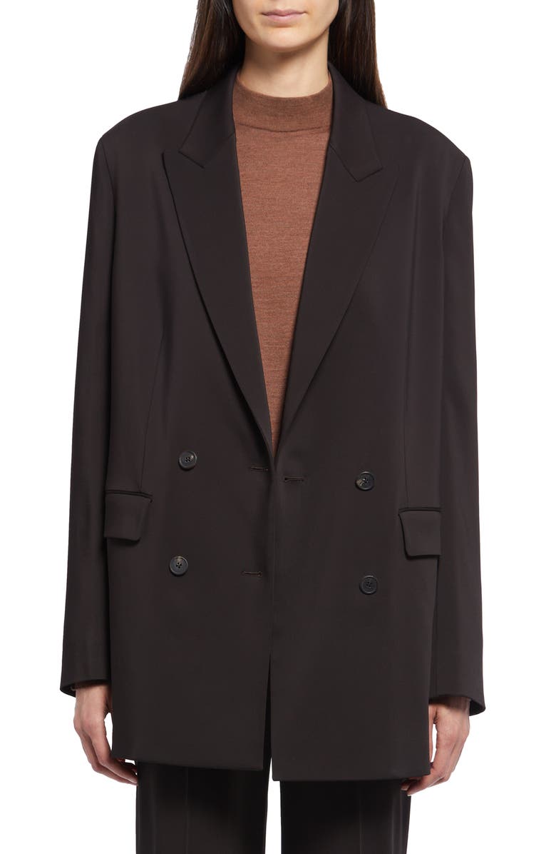 The Row Tristana Oversize Double Breasted Blazer, Main, color, 