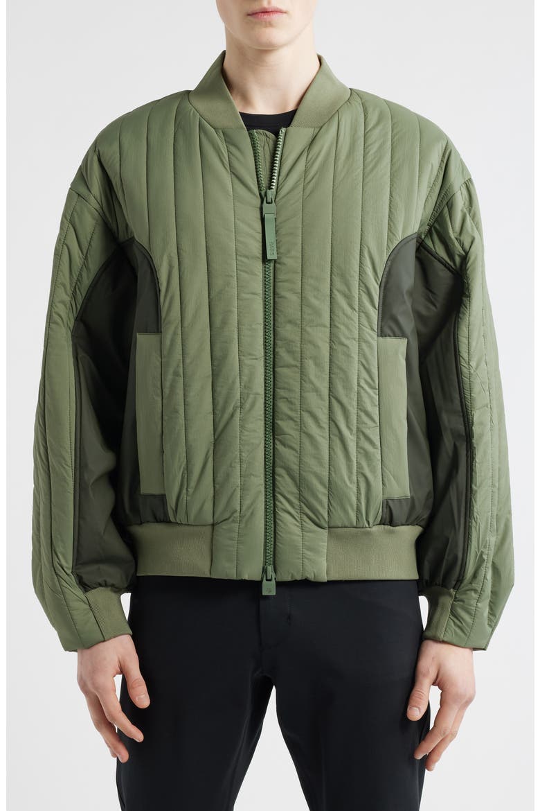 Koya Vision Quilted Bomber Jacket, Alternate, color, WELL