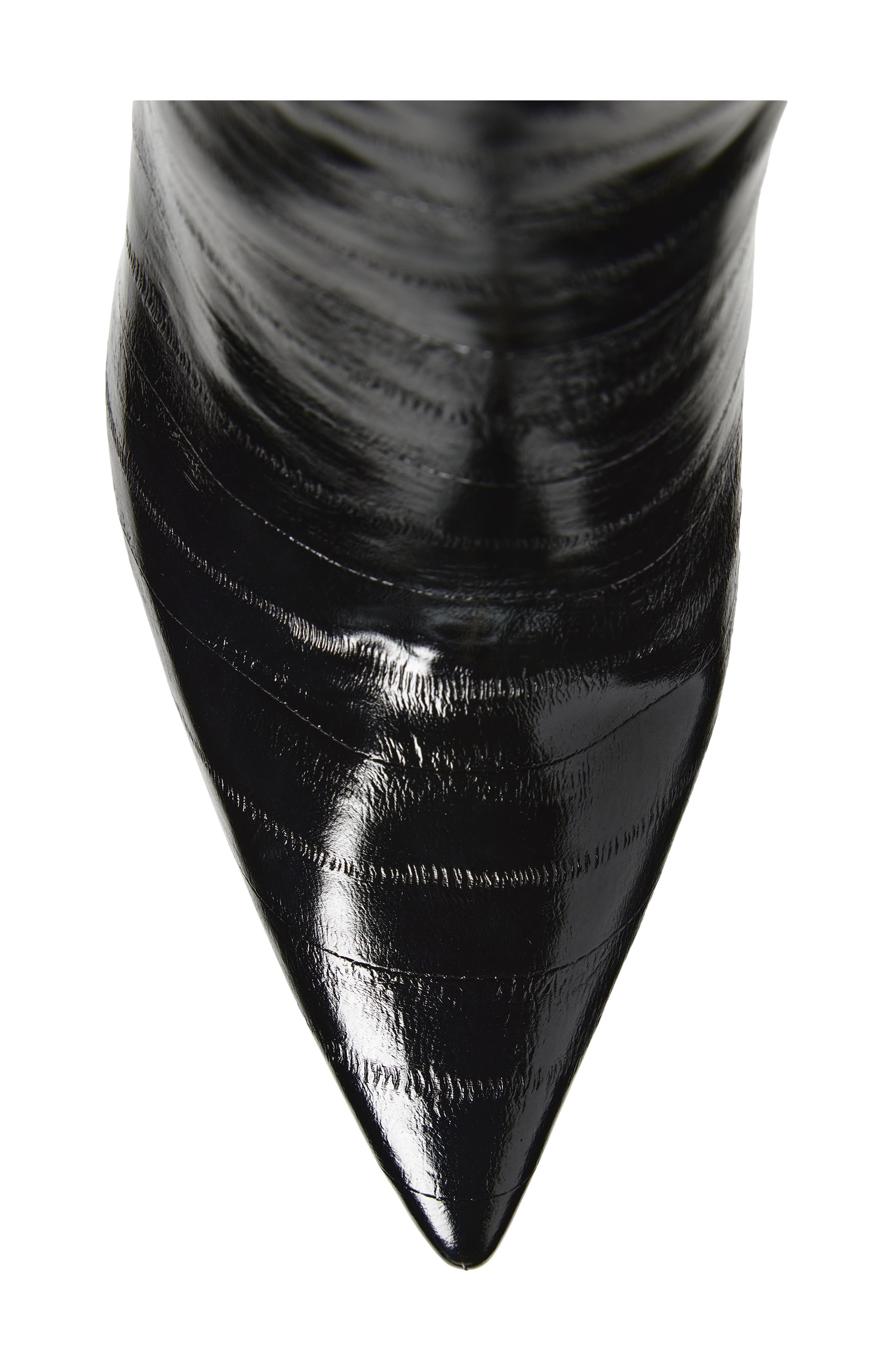 Steve Madden Nitro Knee High Boot, Alternate, color, Black Eel