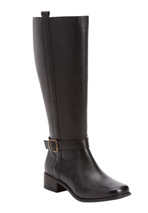 The Donna Tall Wide Calf Leather Boot (Wide Widths Available)