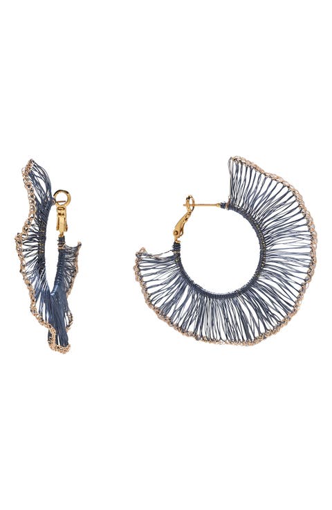 Nikolina Statement Hoop Earrings