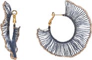 EYE CANDY LOS ANGELES Nikolina Statement Hoop Earrings
