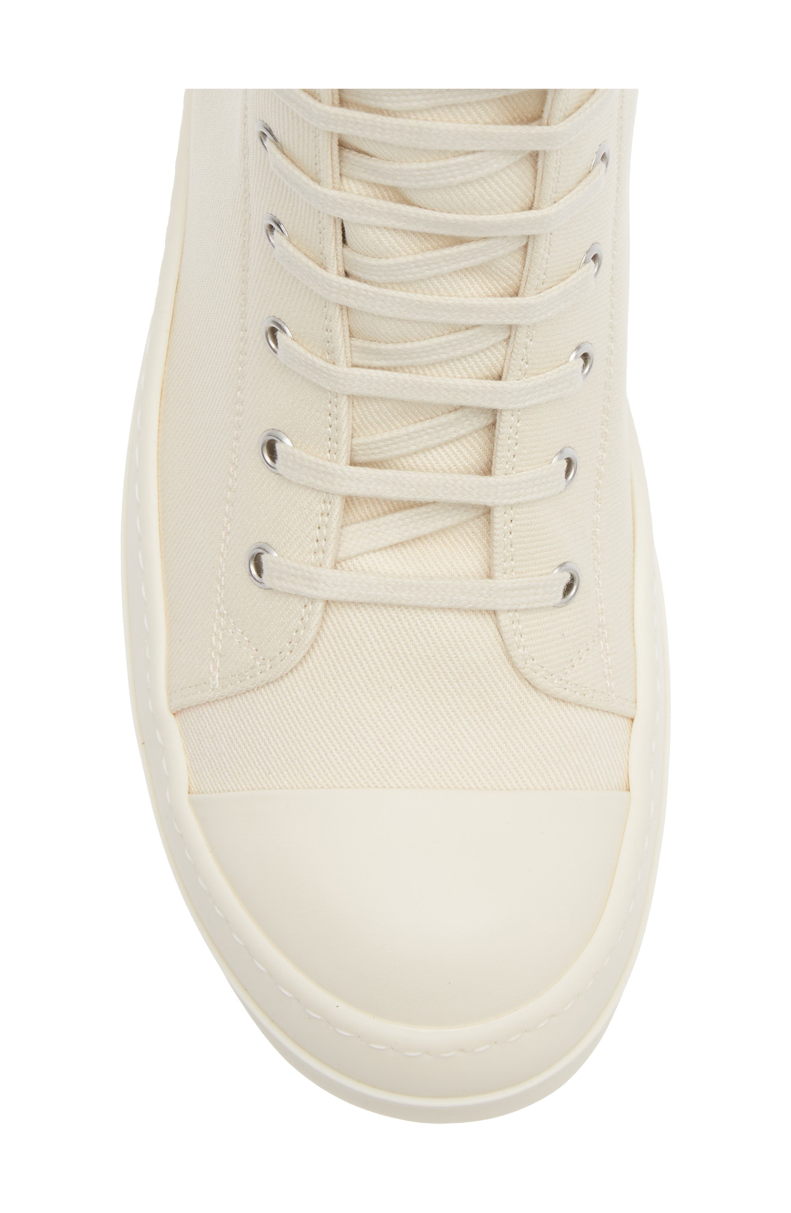 Rick Owens DRKSHDW High Top Sneaker, Alternate, color, Milk/ Pearl/ Milk/ Milk