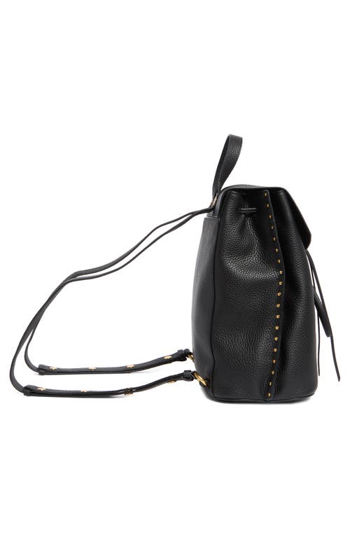 Rebecca Minkoff Darren Signature Leather Backpack In Black
