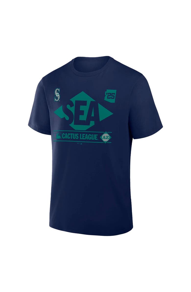 FANATICS Men's Fanatics Navy Seattle Mariners 2025 Spring Training Cactus League True Icon T-Shirt, Alternate, color, Navy
