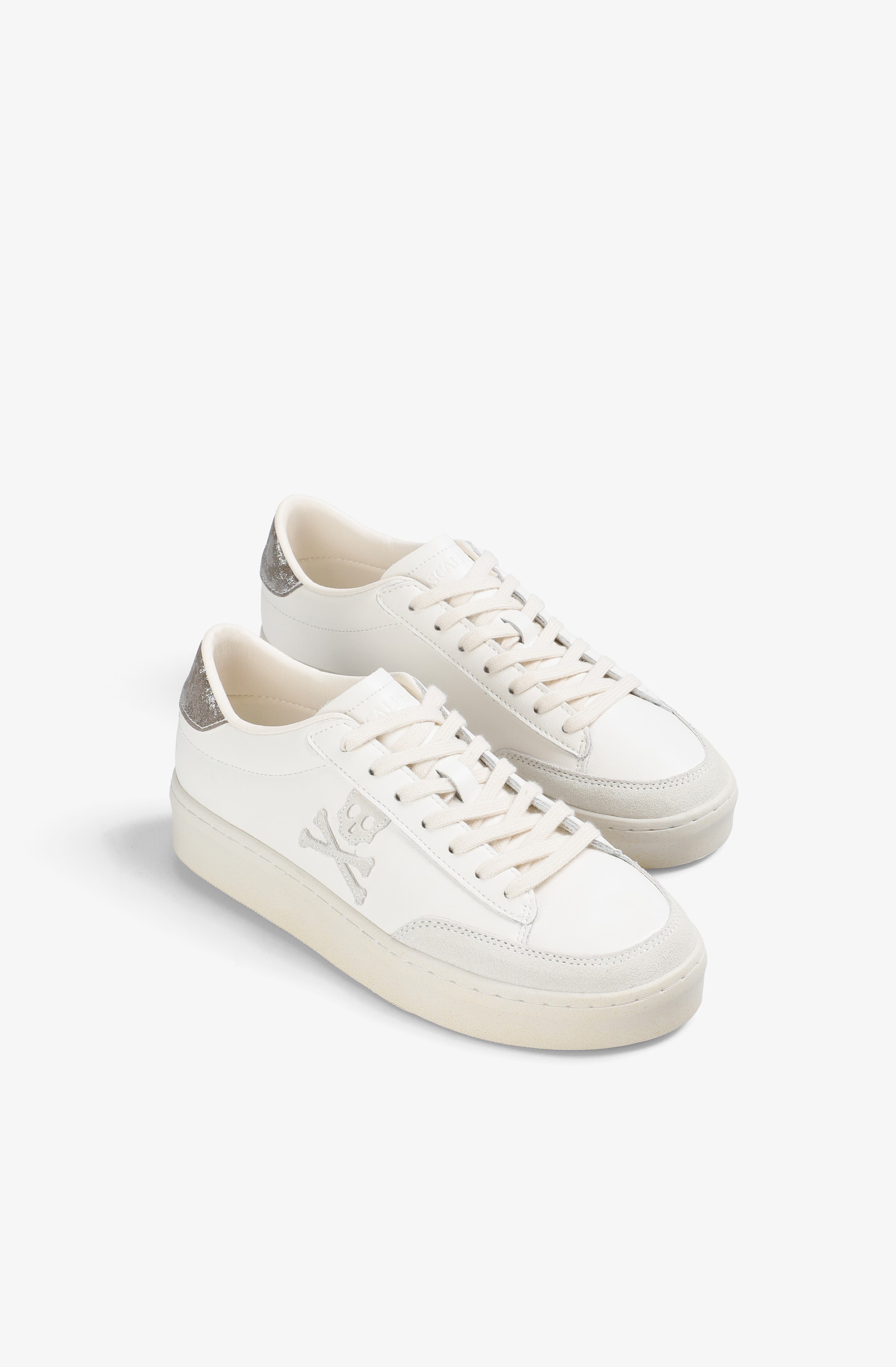 Scalpers Newgalahi Sneakers, Alternate, color, Offwhitesilver