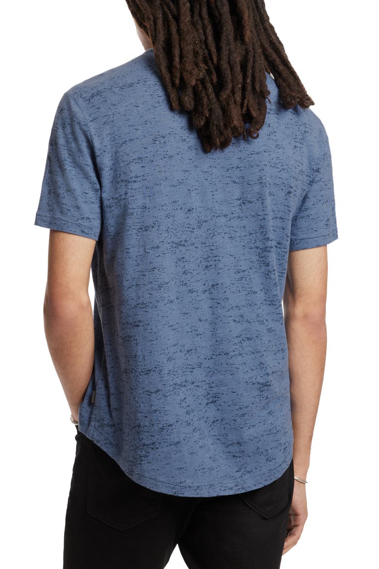 Cooper Slub Cotton Crewneck T-Shirt, Alternate, color, DUTCH BLUE