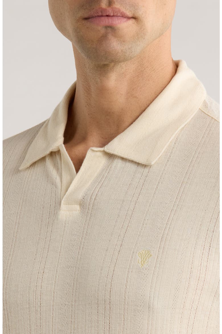 Leonardo Johnny Collar Polo, Alternate, color, CHALK