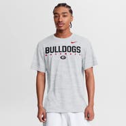 Nike Men's Nike White Georgia Bulldogs Dugout Velocity Dri-FIT T-Shirt