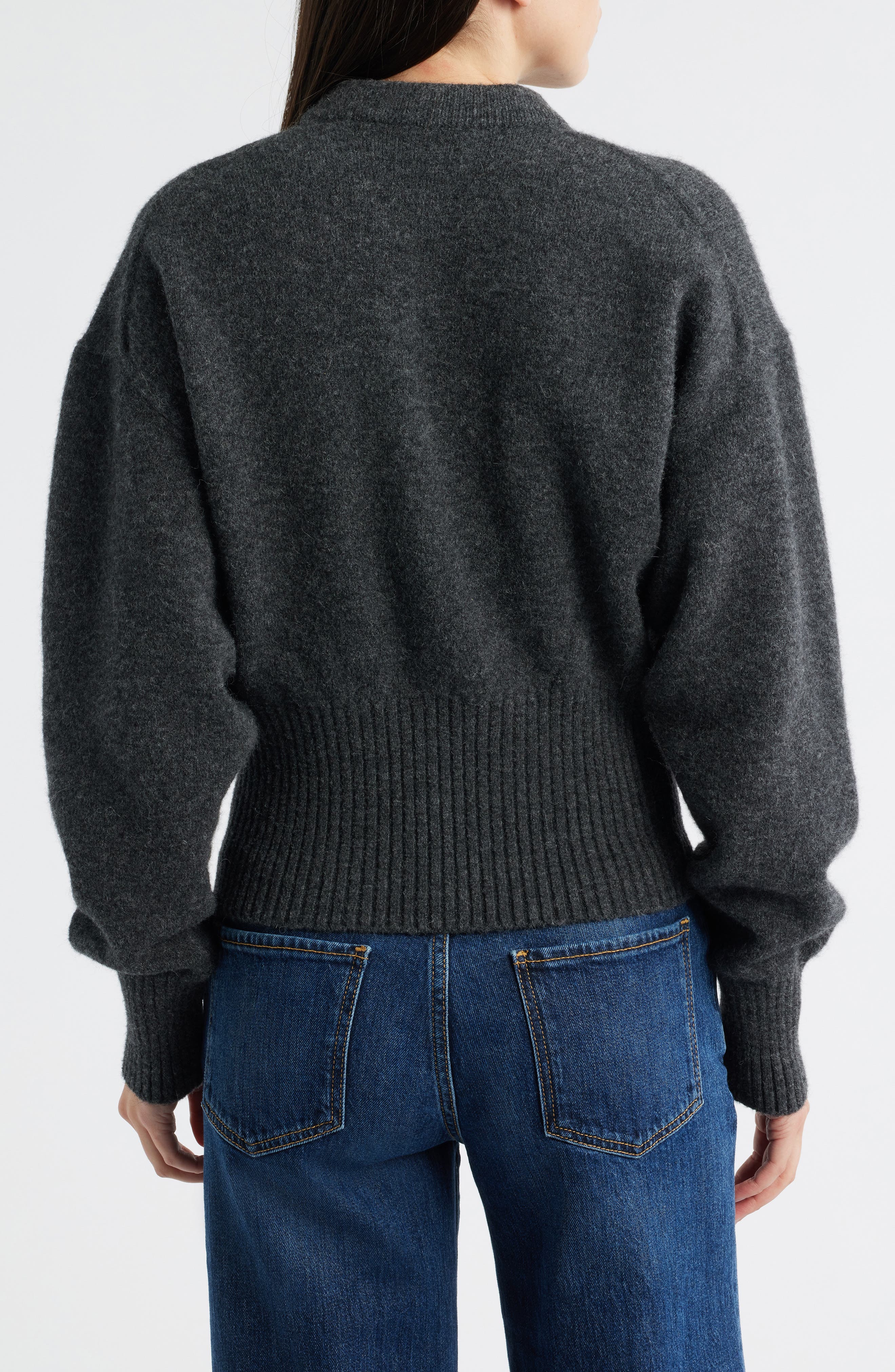 Randi Boiled Wool Blend Sweater - image 2