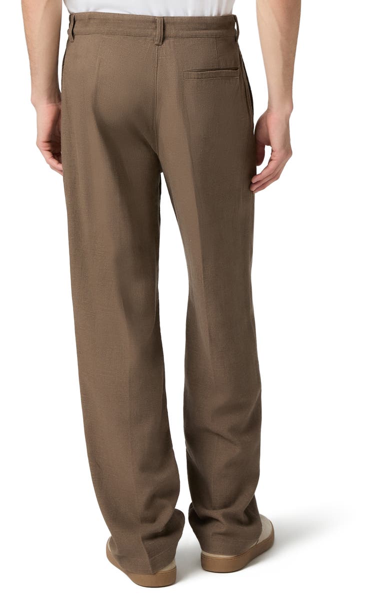 PAIGE Tiano Tie Waist Pants, Alternate, color, Dark Clove