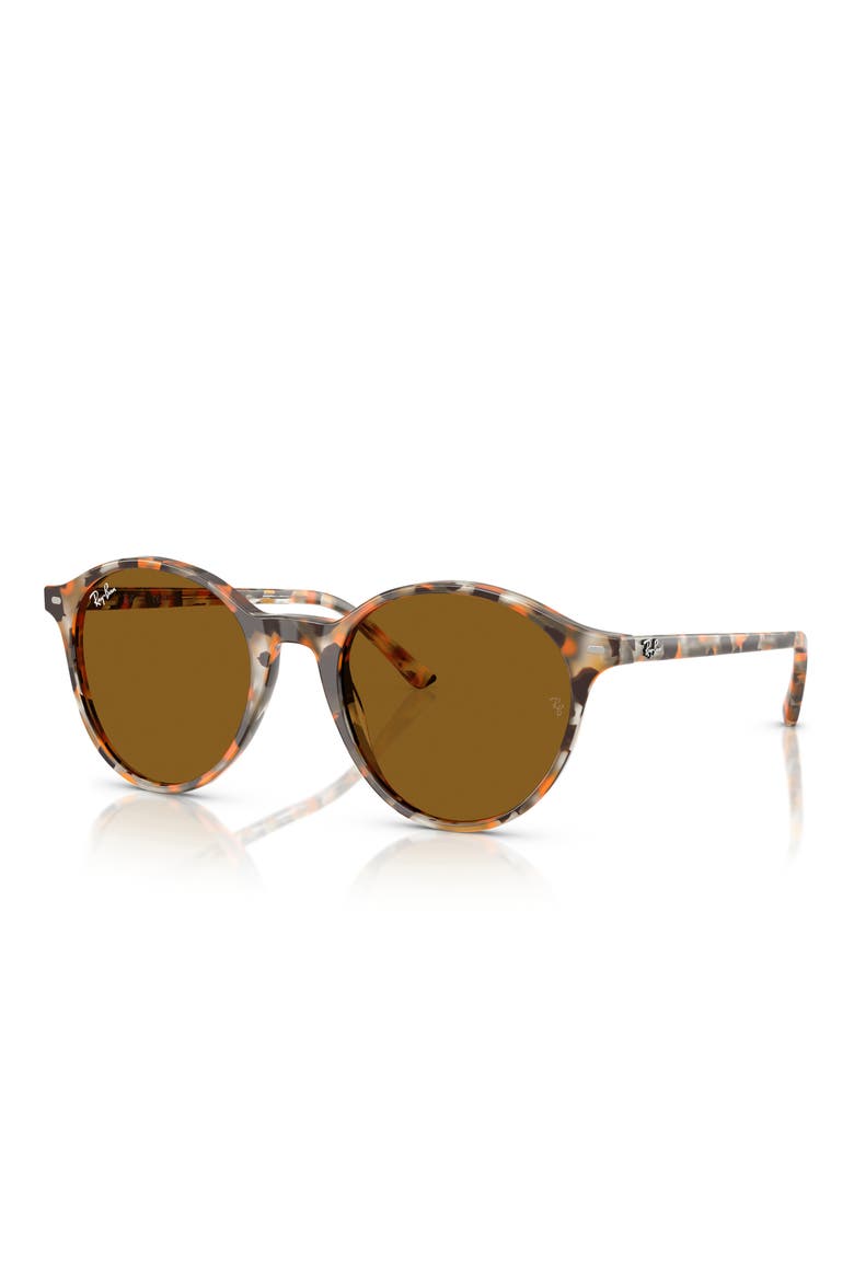 51mm Phantos Round Sunglasses, Alternate, color, HAVANA GREY E BROWN / BROWN