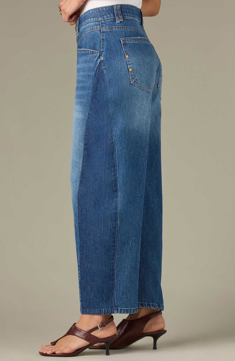 Wit & Wisdom High Waist Barrel Jeans, Alternate, color, Blue