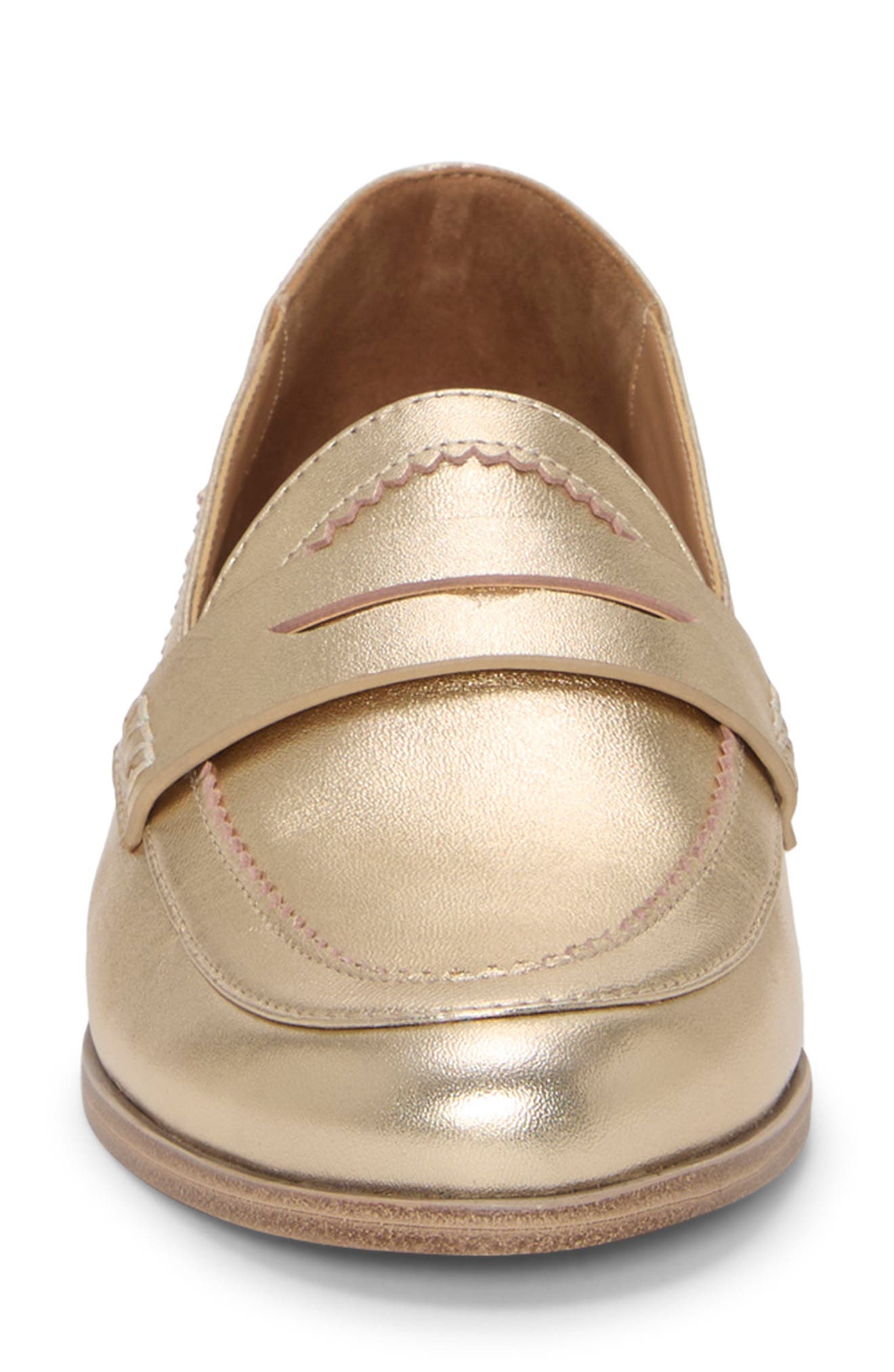 Clarette Penny Loafer, Alternate, color, EGYPTIAN GOLD