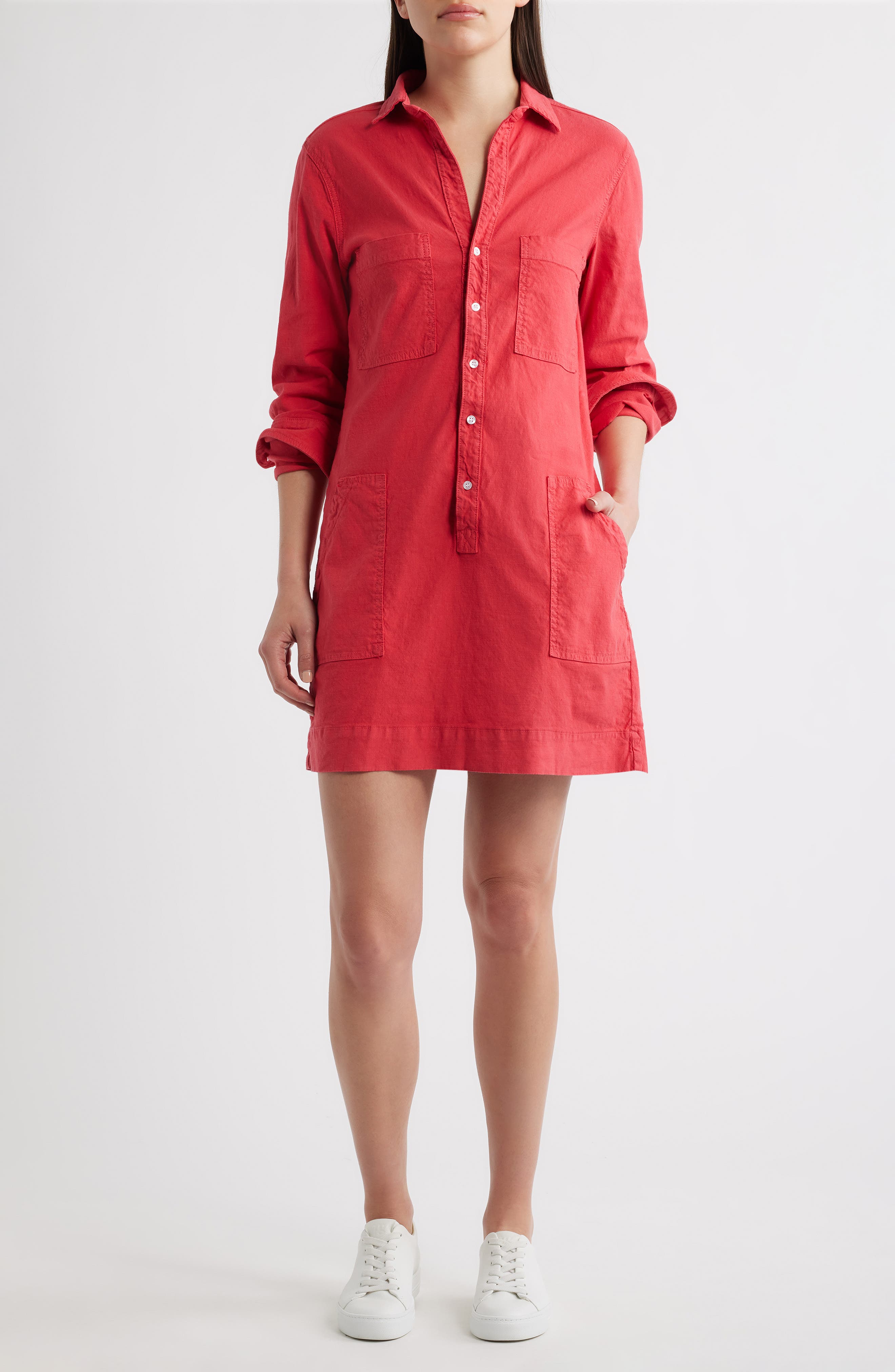 selected WASHED RED