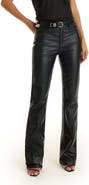 The Noli Shop Aria Coated Flare Jean