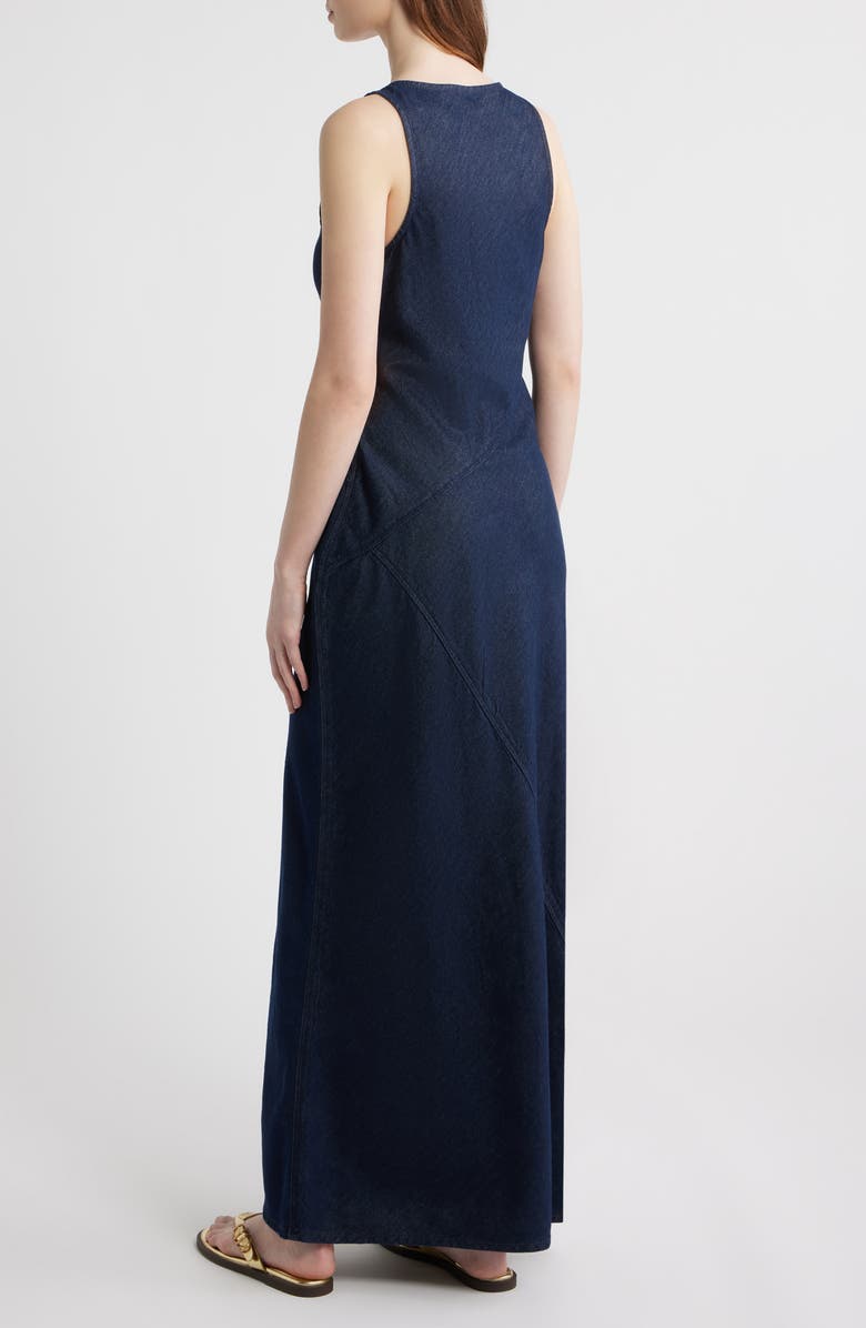 rag & bone Daisy Denim Maxi Dress, Alternate, color, 