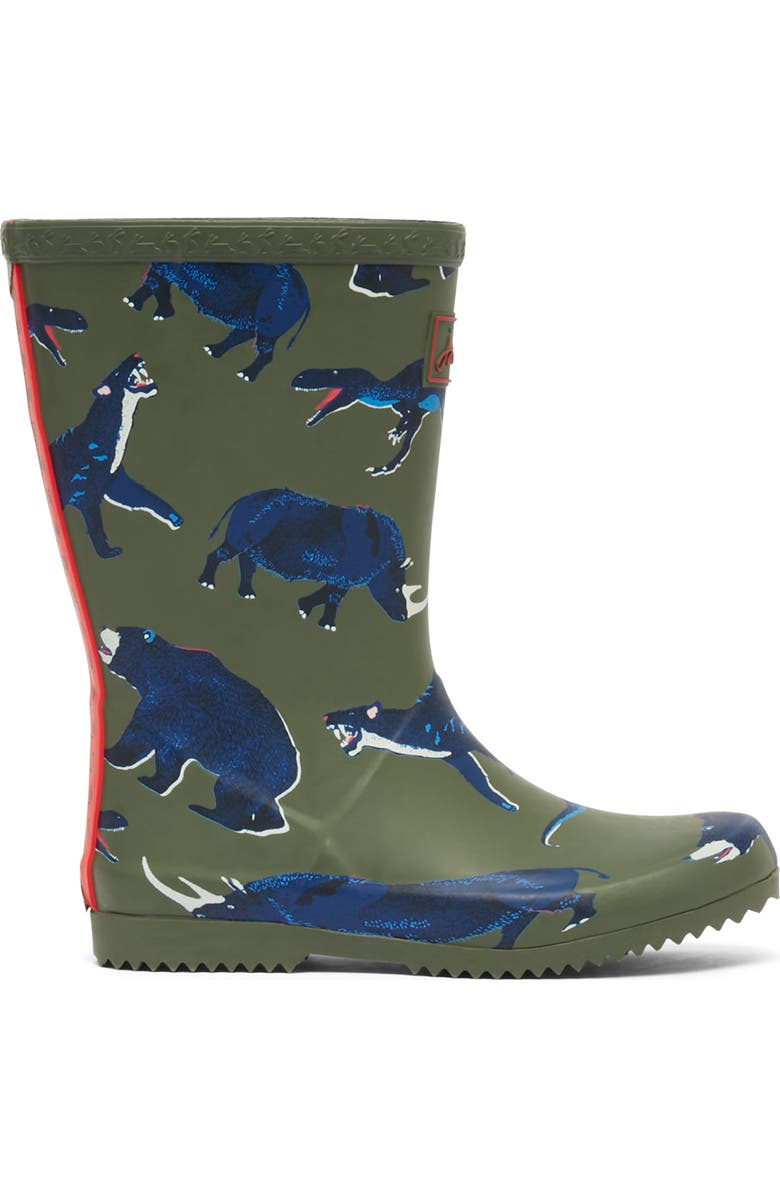 Joules Roll Up Waterproof Rain Boot, Alternate, color,