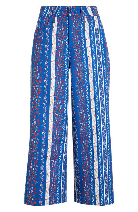 Daisy Crop Wide Leg Pants