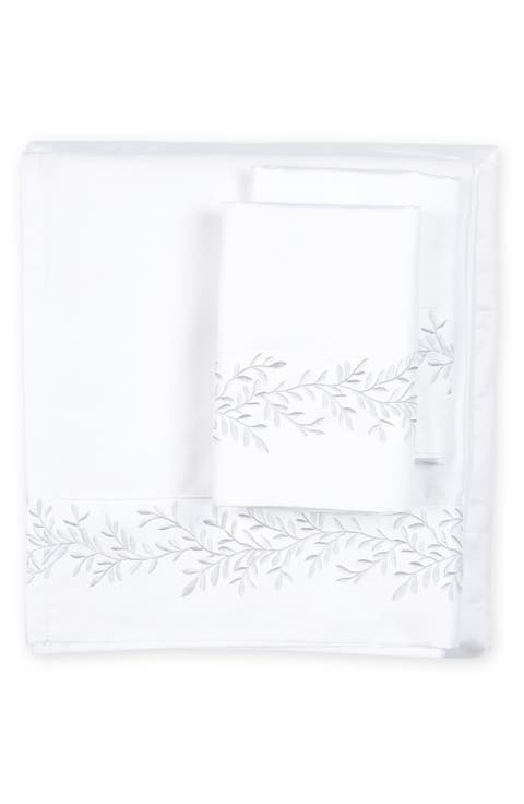 Floral Vine 600 Thread Count Sheet Set