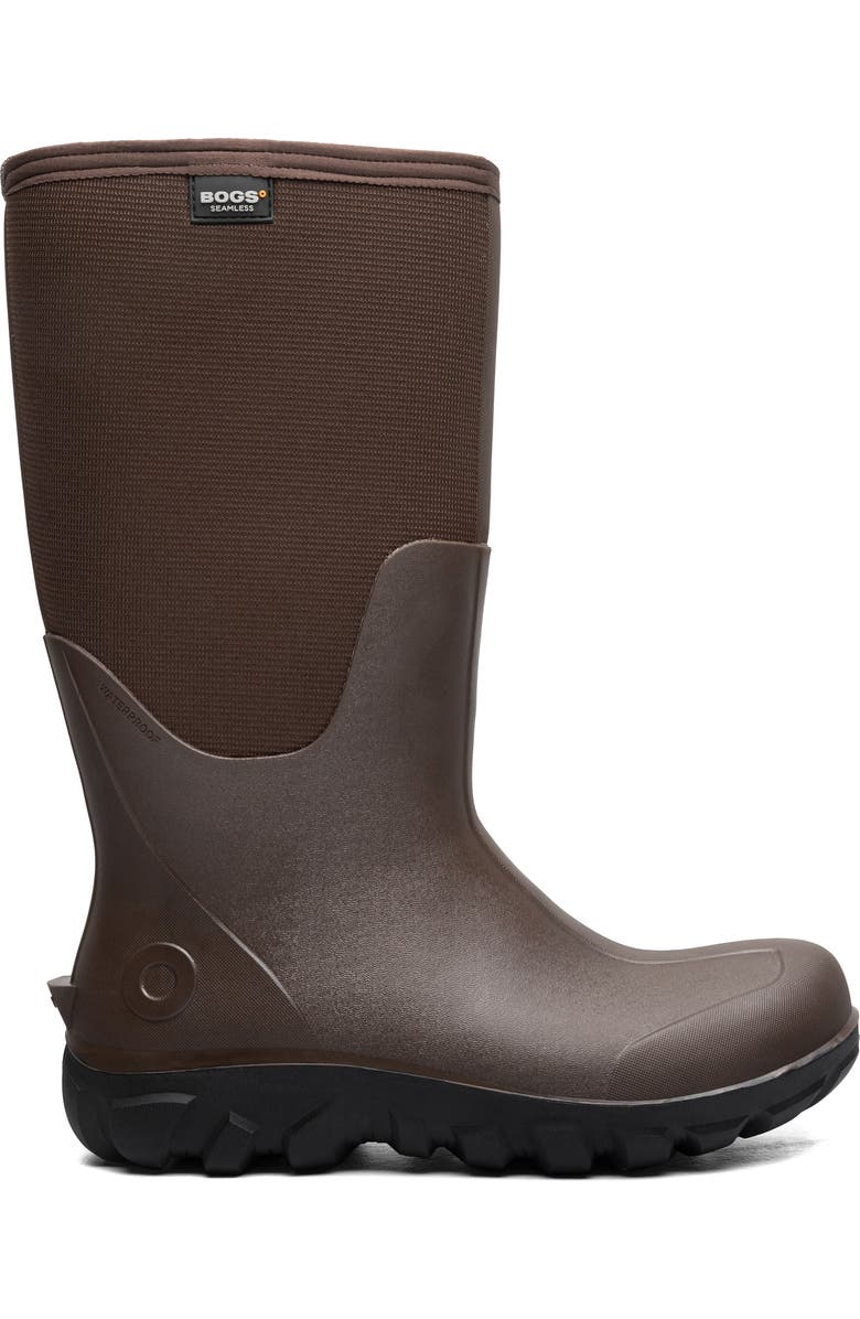 Bogs Classic Seamless Tall Waterproof Boot, Alternate, color, Brown