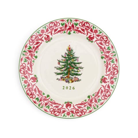Christmas Tree 2026 Annual Collector Plate 8"