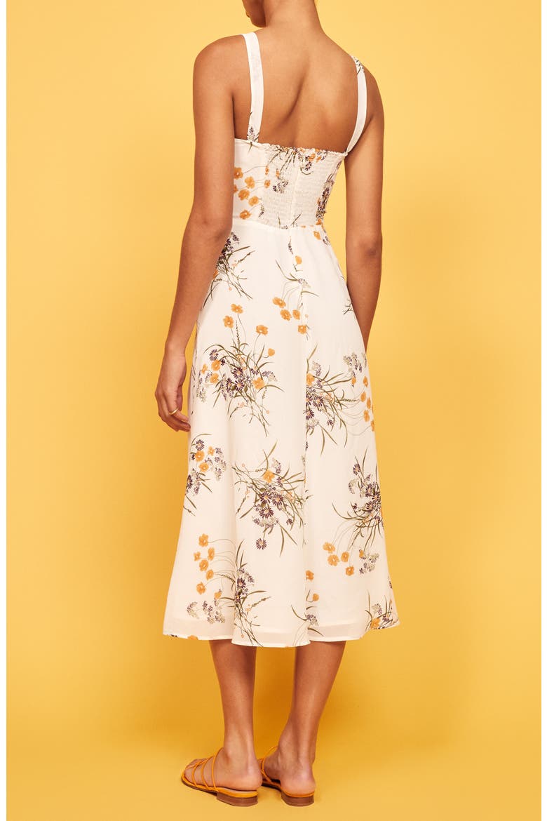 Nectarine Midi Sundress, Alternate, color, PRINCESS