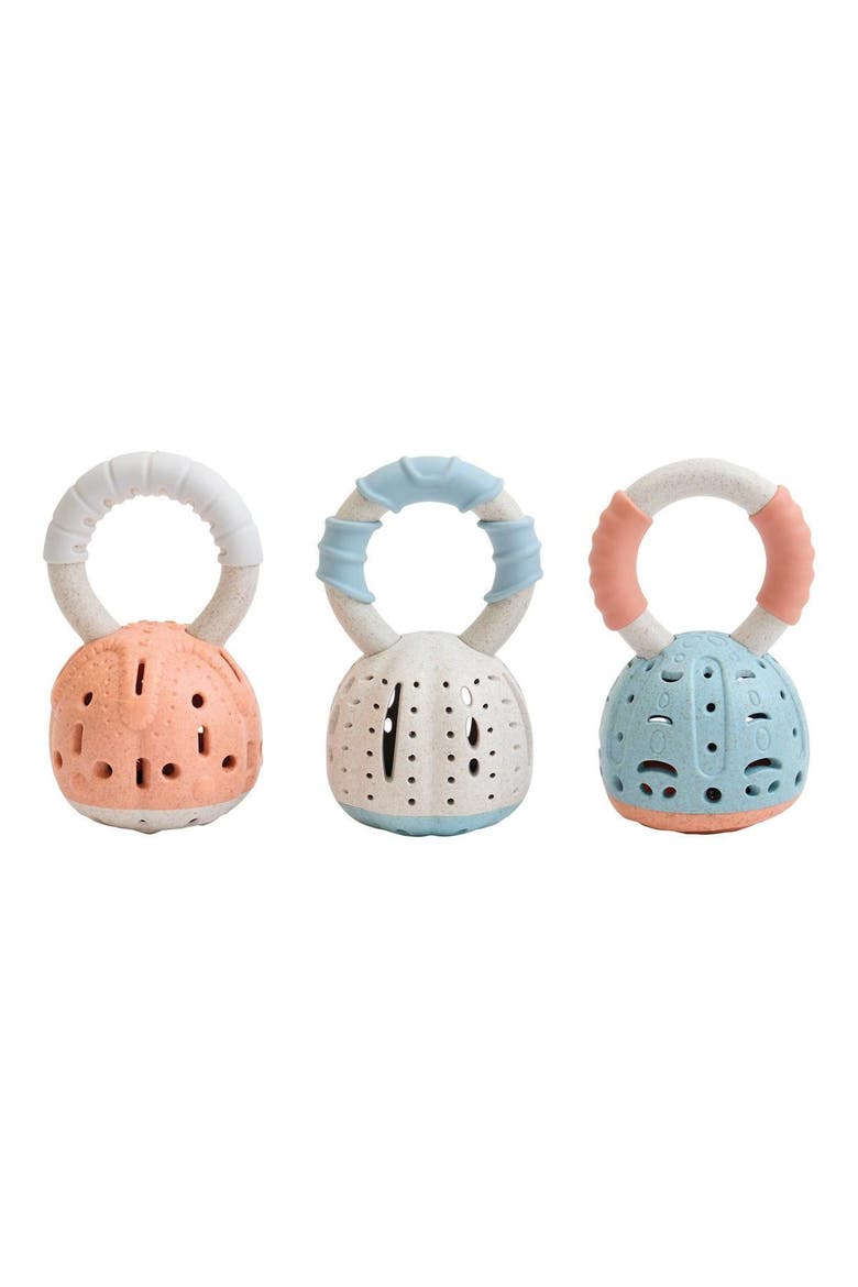 Shell Bell Shakers - Set of 6, Alternate, color, Multicolored