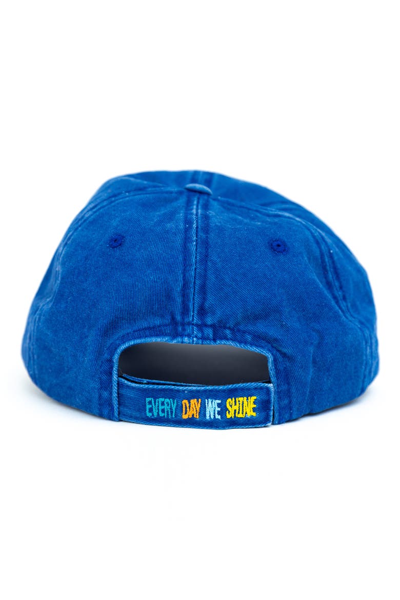 Logo Cotton Baseball Cap, Alternate, color, BLUE ADULT