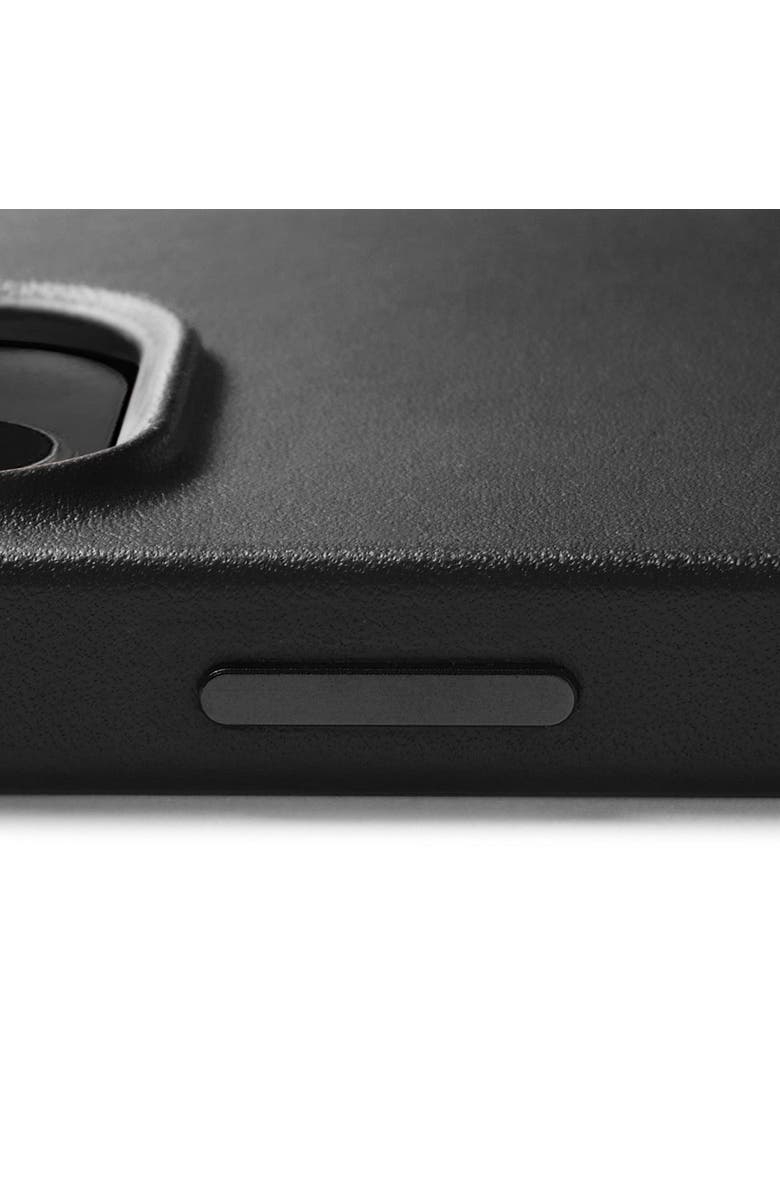 MUJJO Full Leather Case for iPhone 15 Plus and 14 Plus, Alternate, color, Black