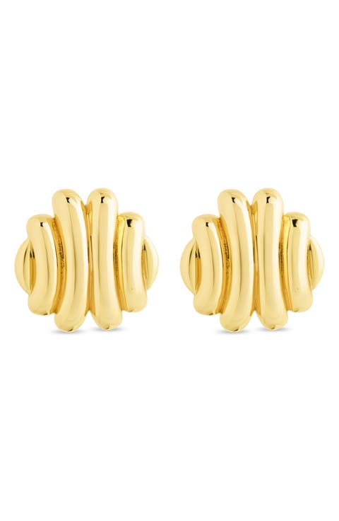 Rudy Textured Stud Earrings