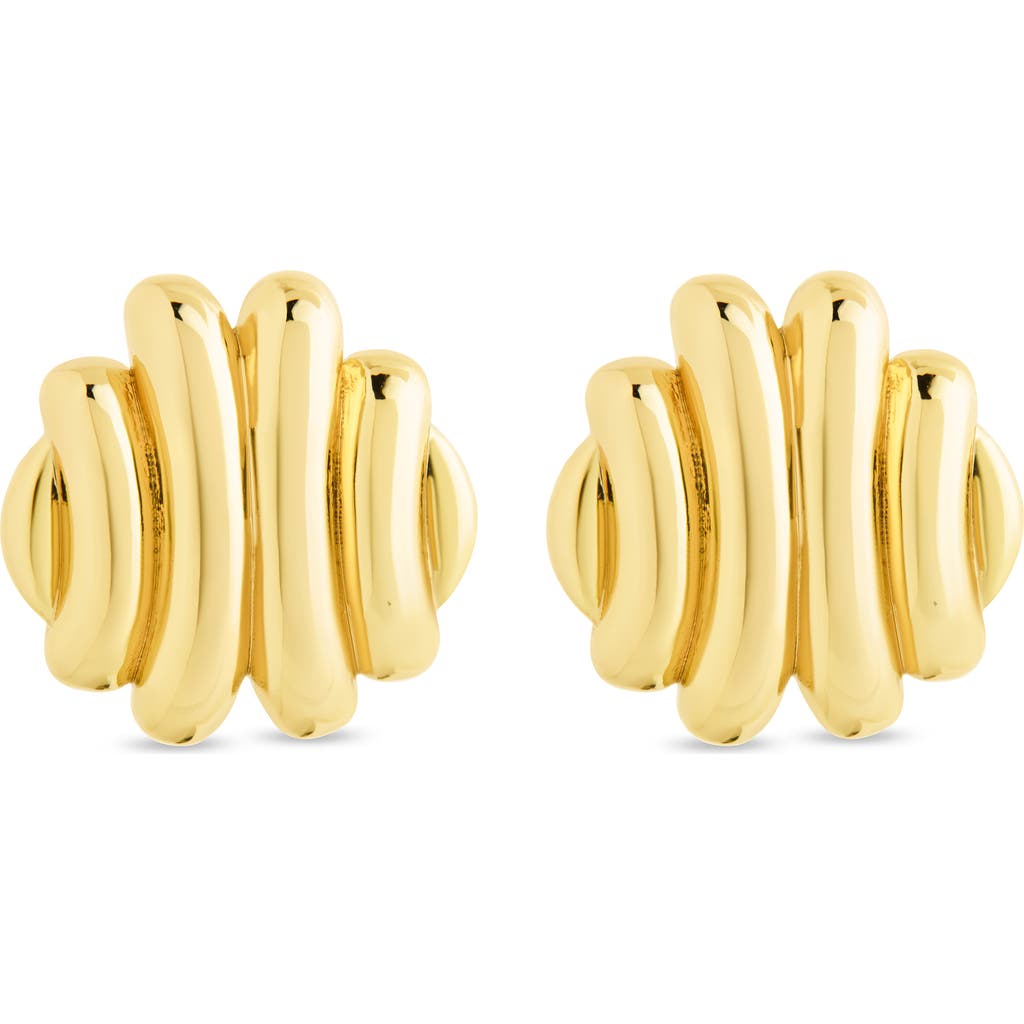 Sterling Forever Rudy Textured Stud Earrings