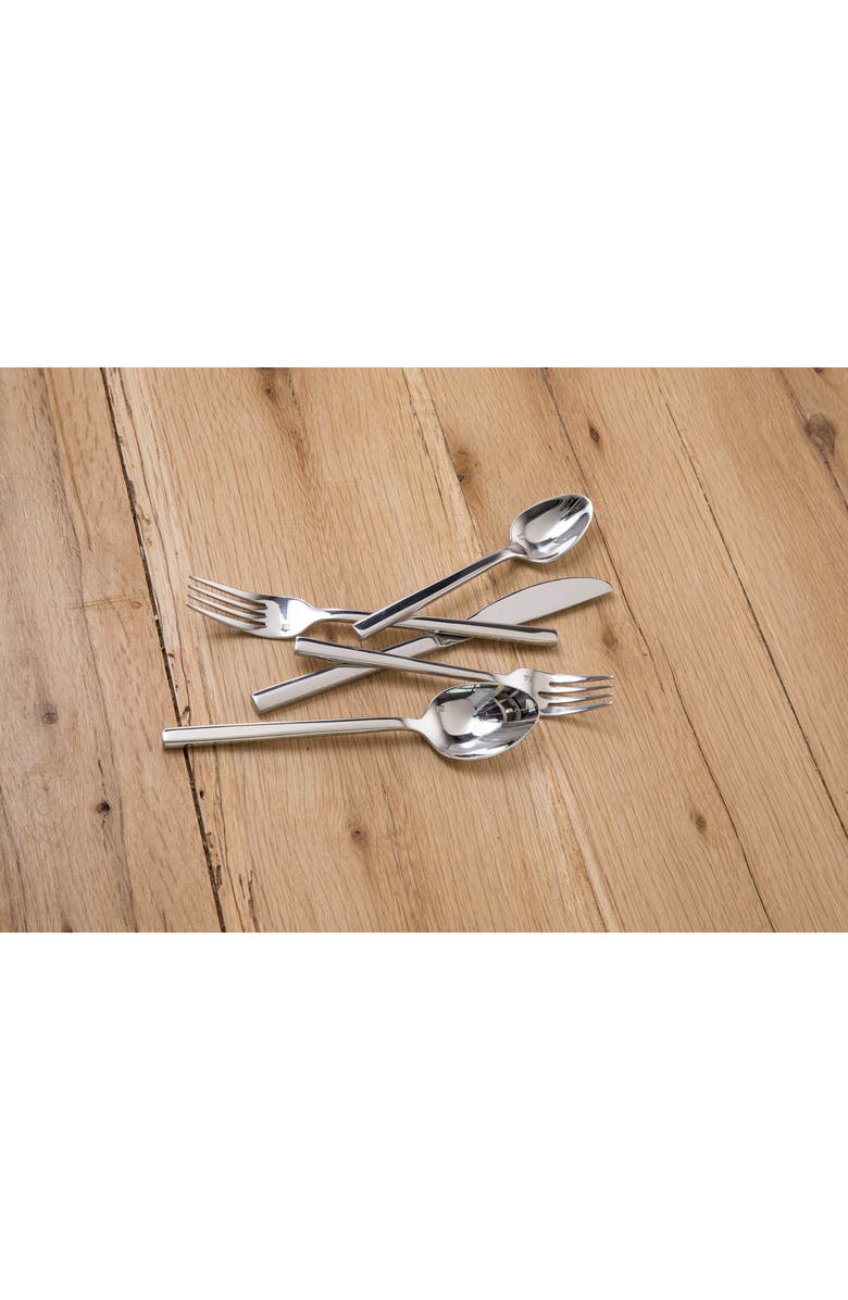 Fortessa Arezzo 20-Piece Place Setting, Alternate, color, Stainless Steel
