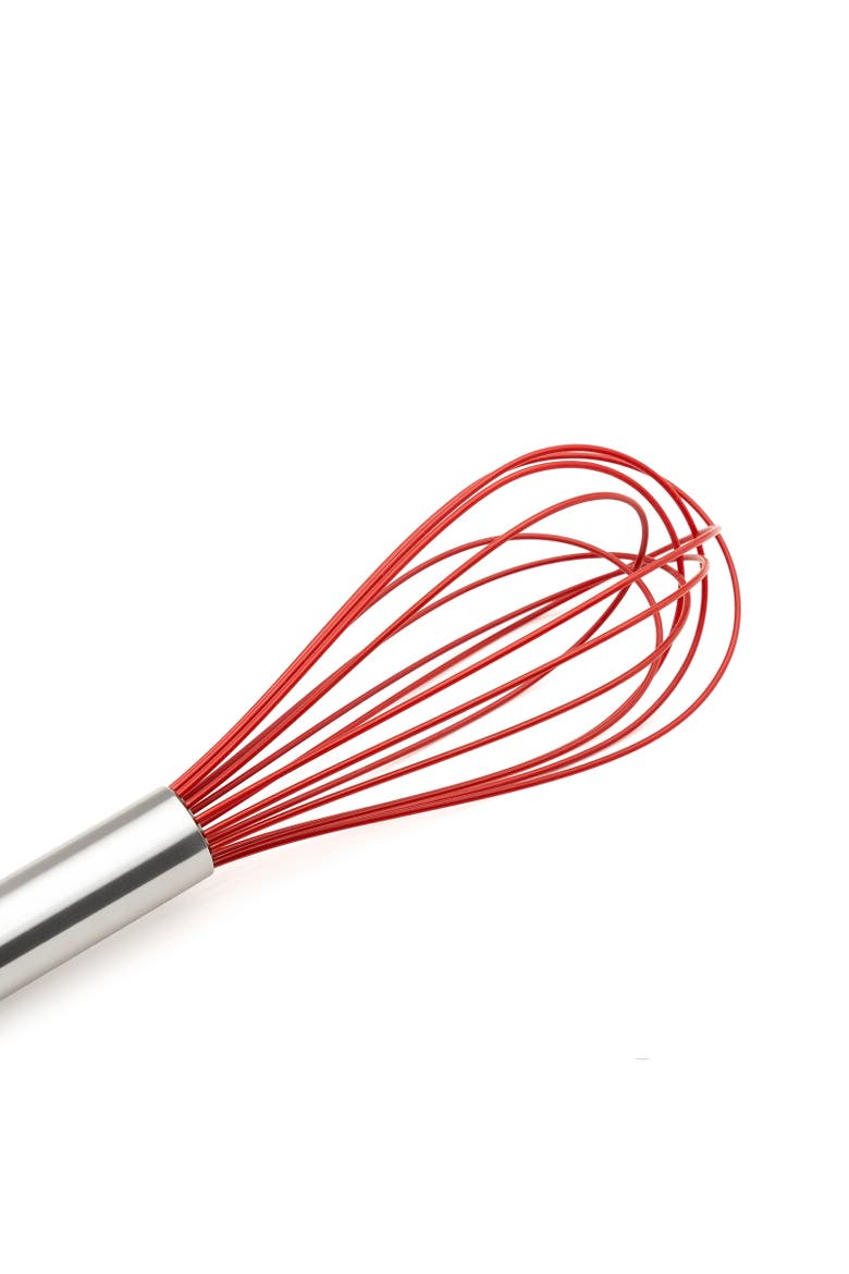 12 Inch Silicone Balloon Whisk, Alternate, color, Red