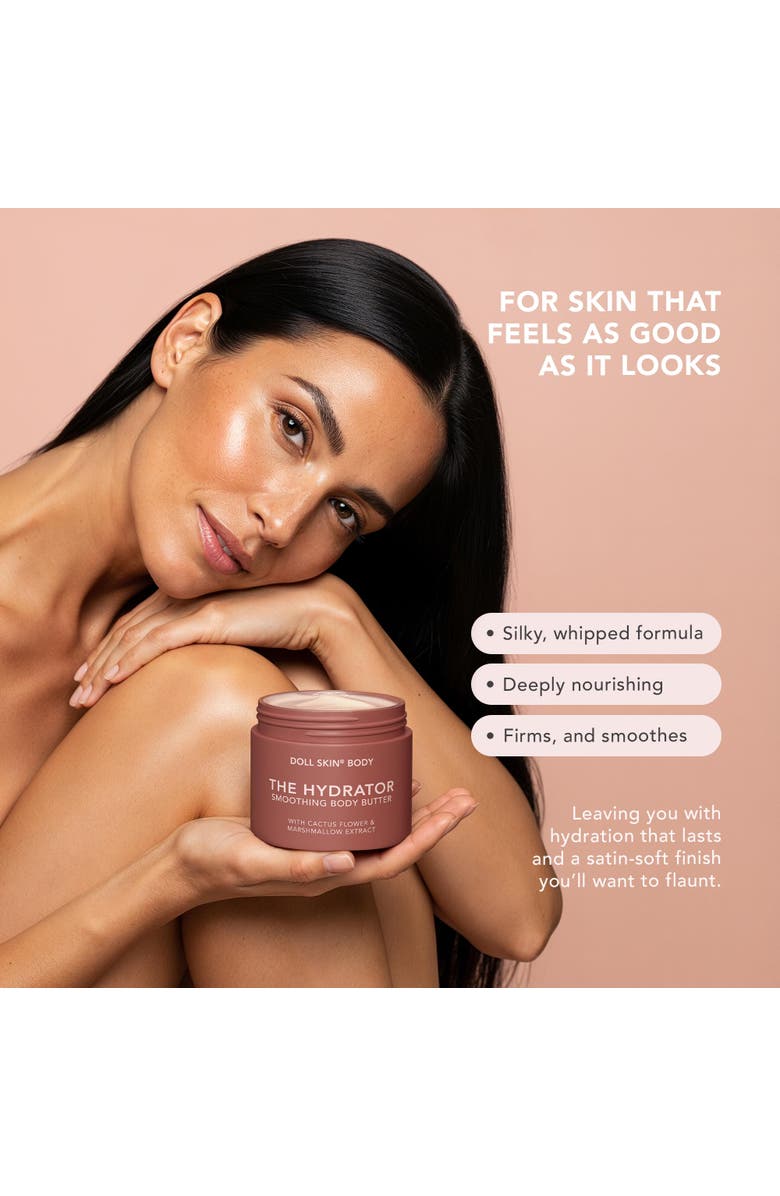 Doll 10 Beauty Dollskin Body The Hydrator Smoothing Body Butter, Alternate, color, White