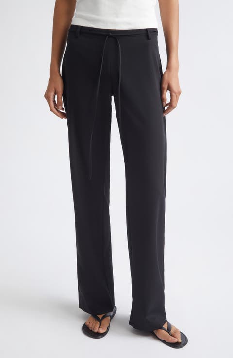 '90s Rouleau Minimal Wool Pants
