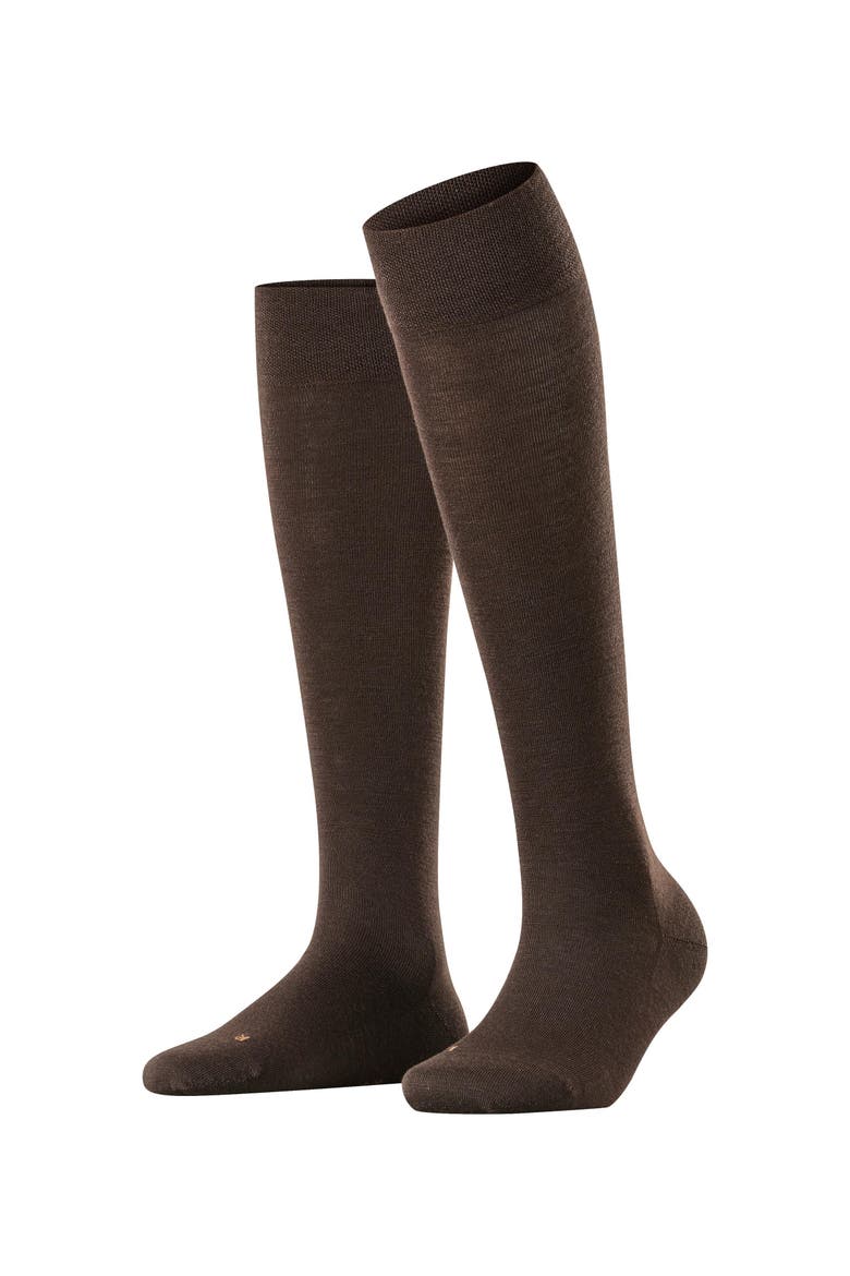 Sensitive Berlin Knee High Socks for Diabetics, Main, color, Dark Brown