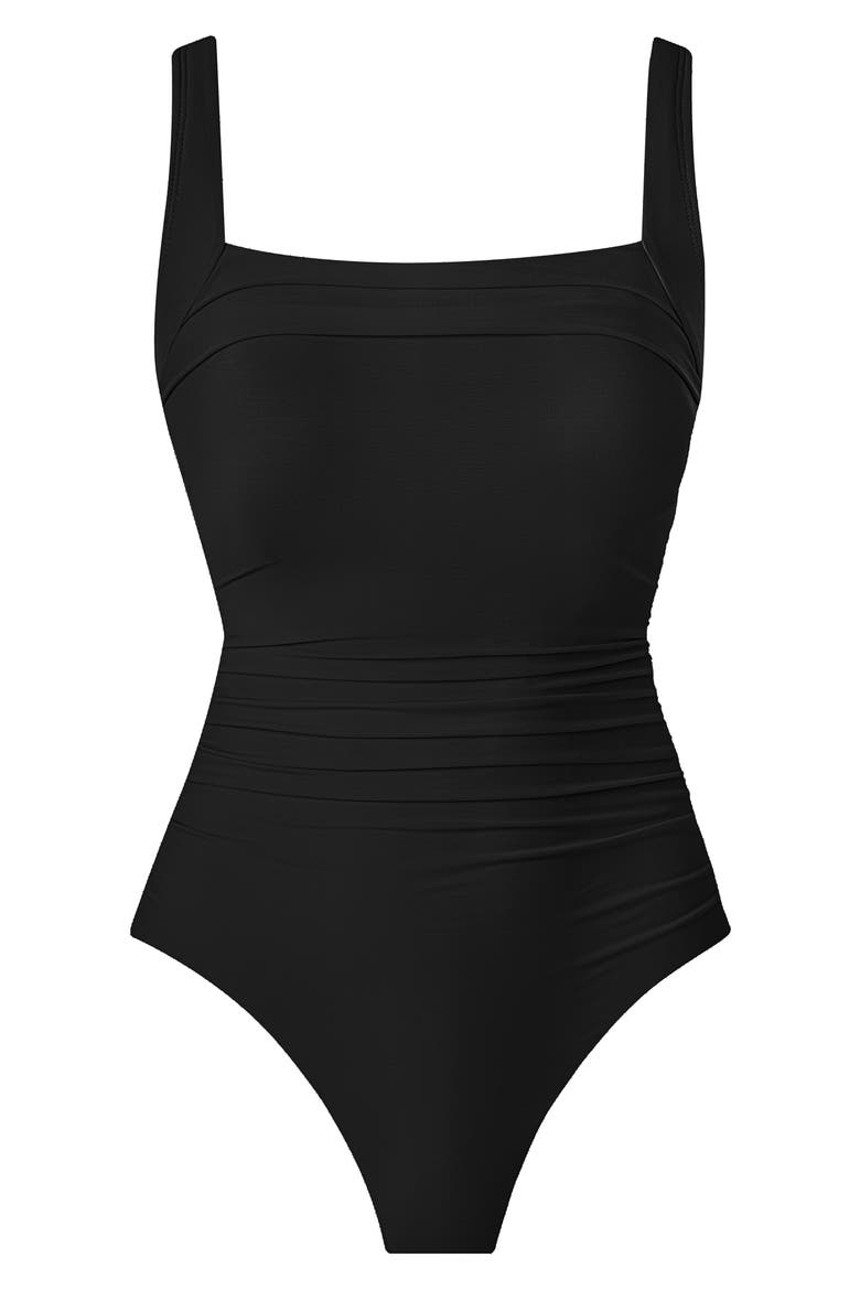 Rock Solid Polaris Swimsuit, Alternate, color, BLACK