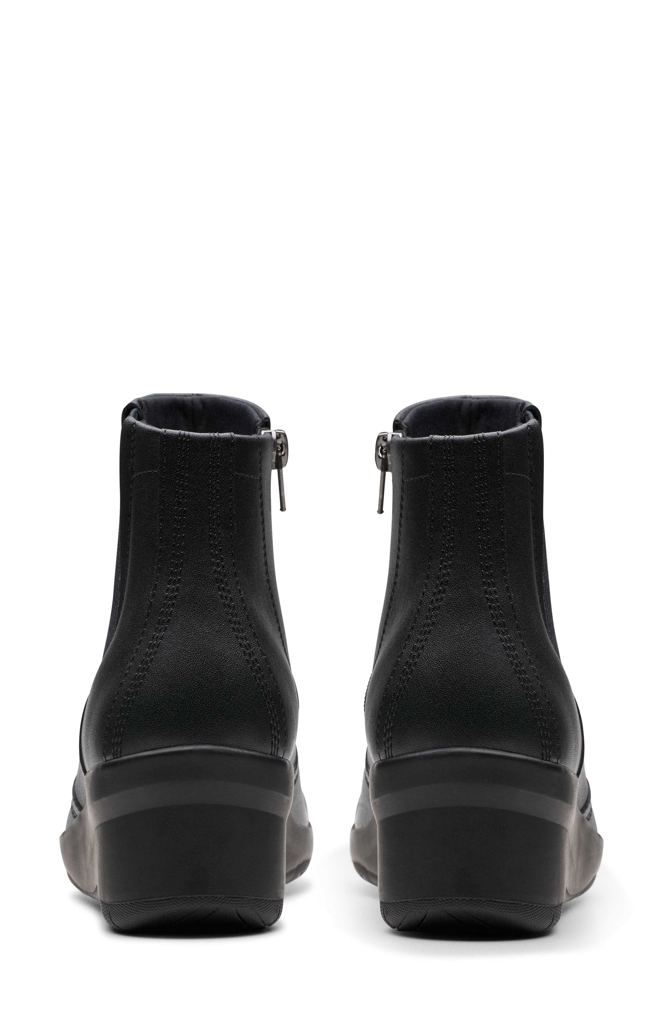 Clarks<sup>®</sup> Suttyn Rae Boot, Alternate, color, Black Leather