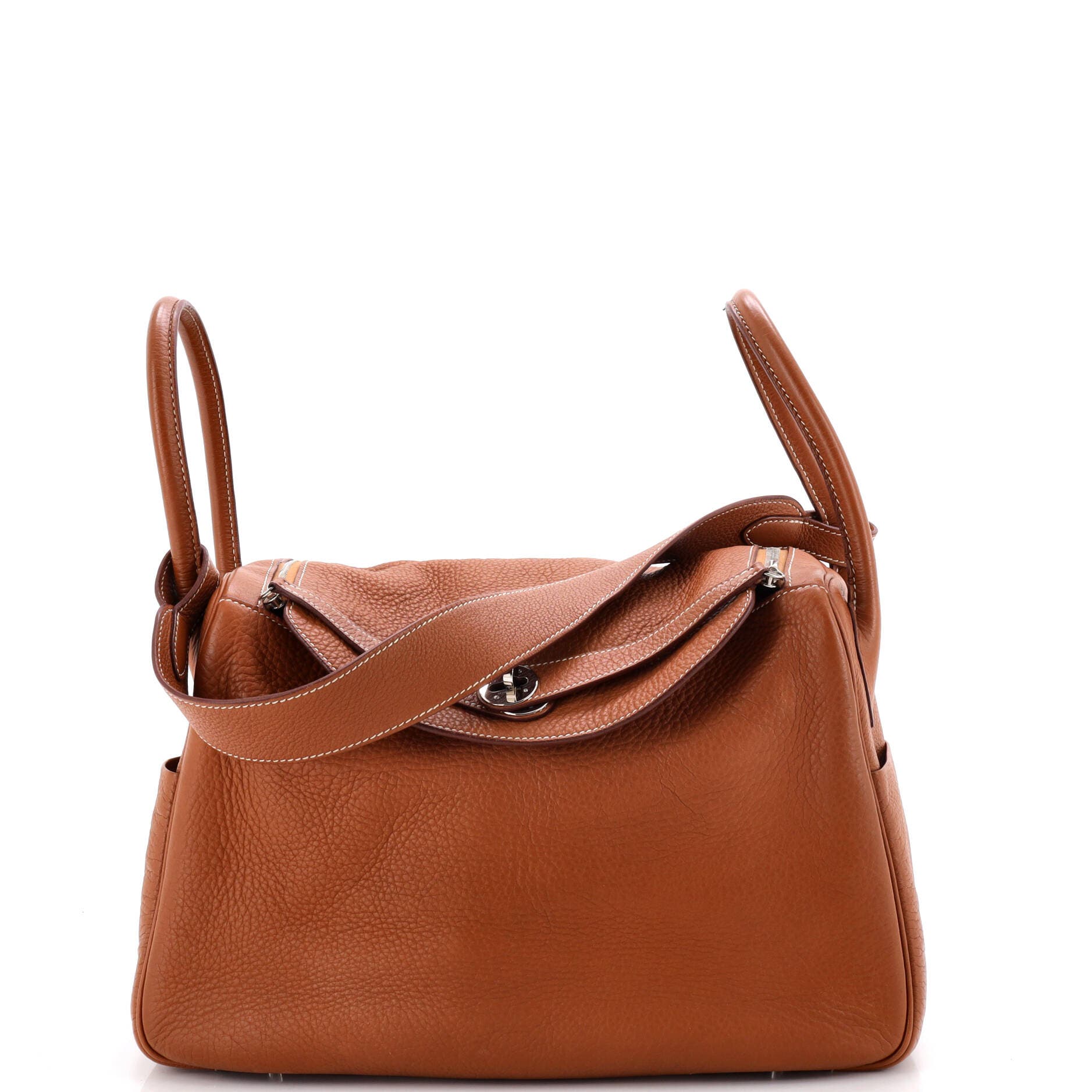Lindy Bag Clemence 34, Main, color, Metallic Gold