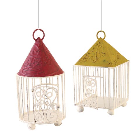 Birdhouse Ornament A/2