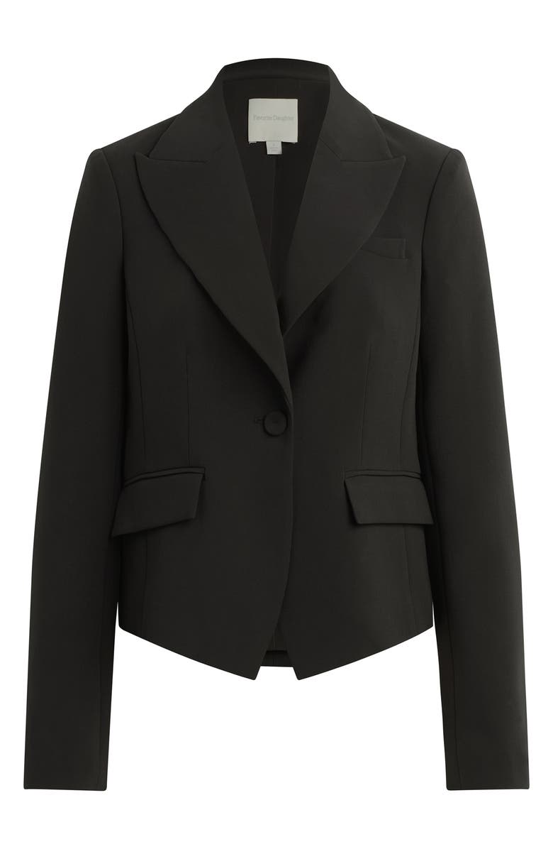 Favorite Daughter The Short Favorite Blazer, Alternate, color, Black
