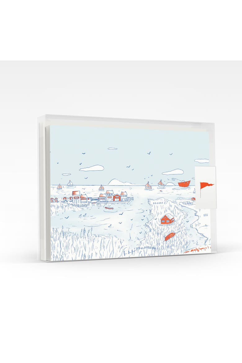 Salty Town Greeting Card Pack Set, Main, color, Multi-Pack