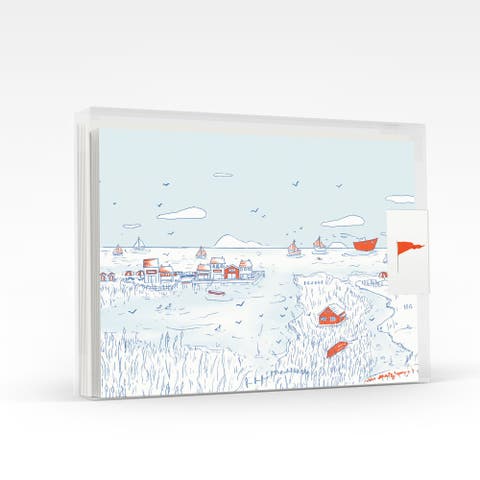 Salty Town Greeting Card Pack Set
