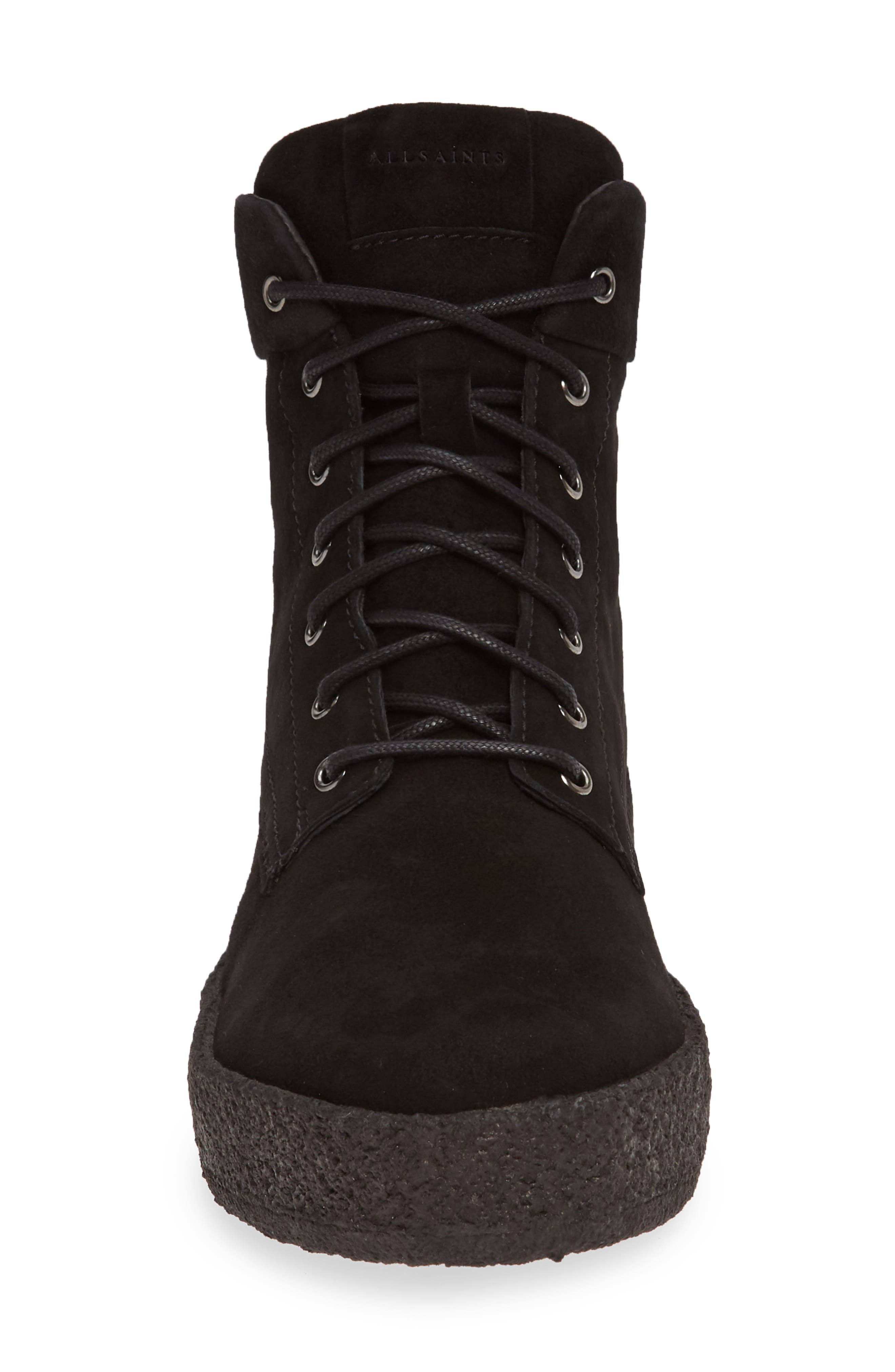 AllSaints Kip Plain Toe Boot, Alternate, color, 