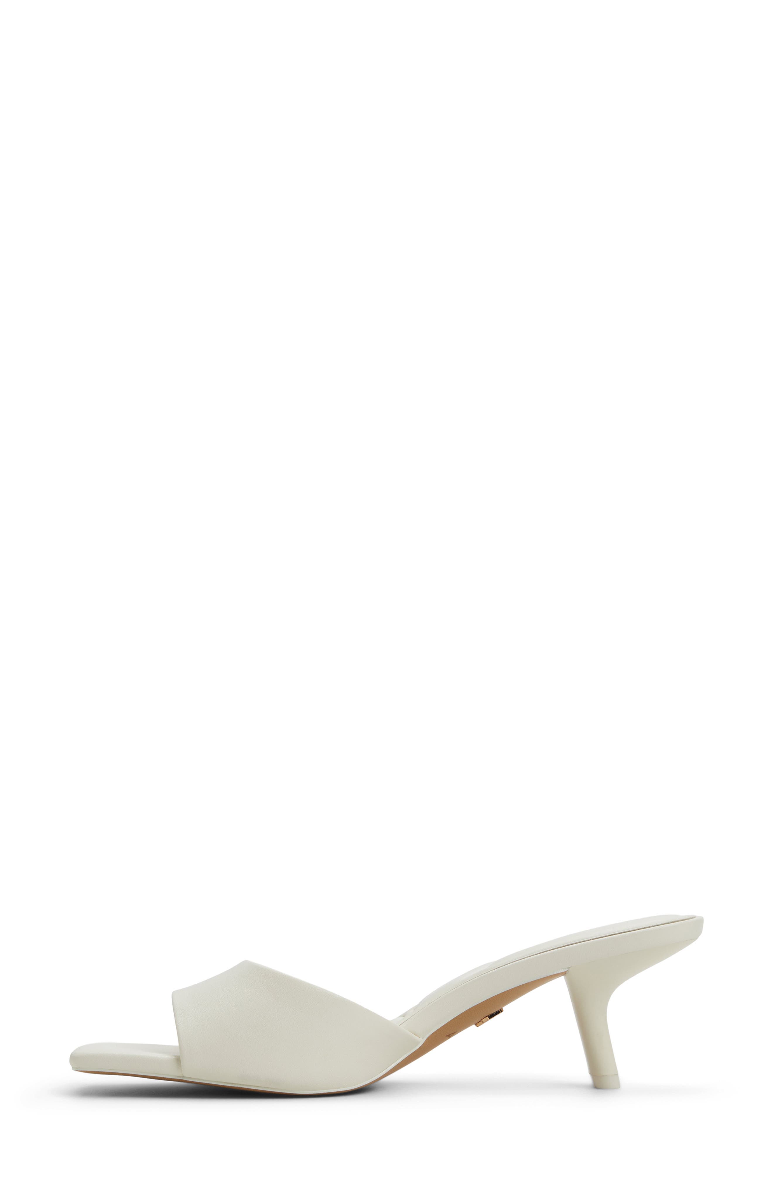 ALDO Enchanting Slide Sandal, Alternate, color, White