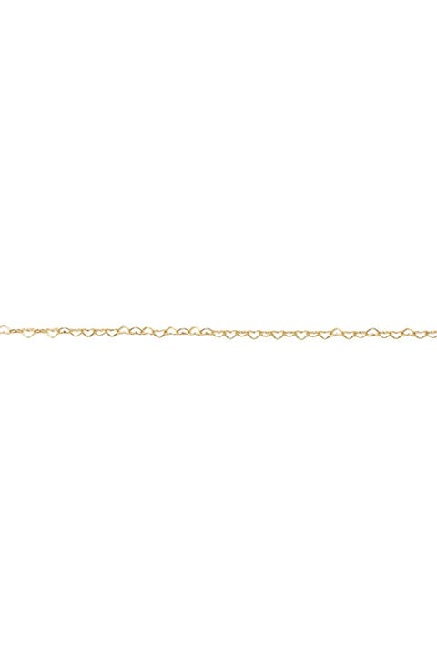 Heart Chain Bracelet